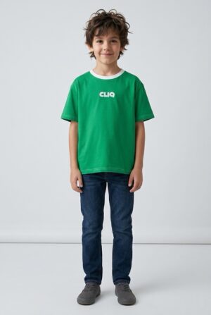 CLIQ Oversized Essential T-shirt- Green