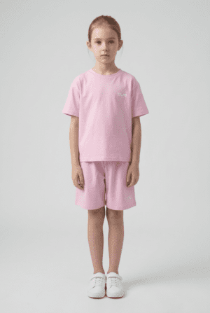 Kids Oversized Set- Pink